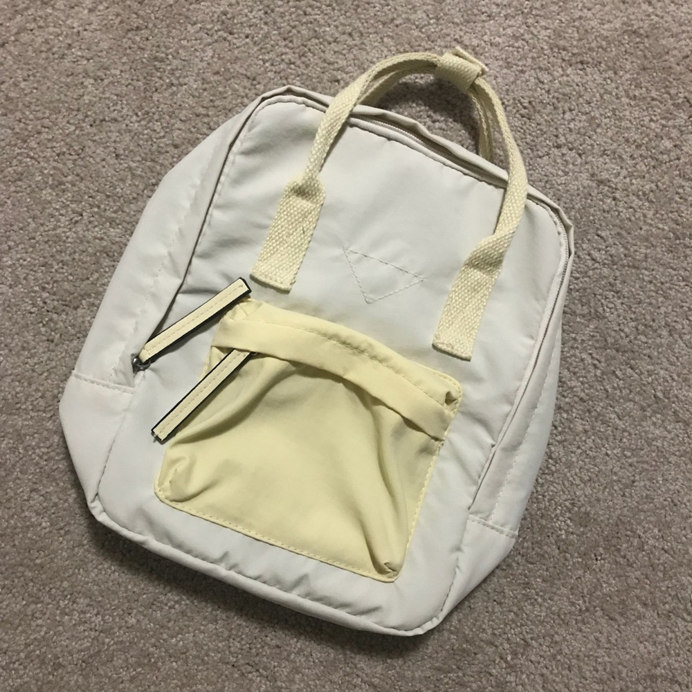 Madden Girl Mini Nylon Backpack Yellow